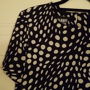 *SOLD* EUC Tabby Black and White Dress